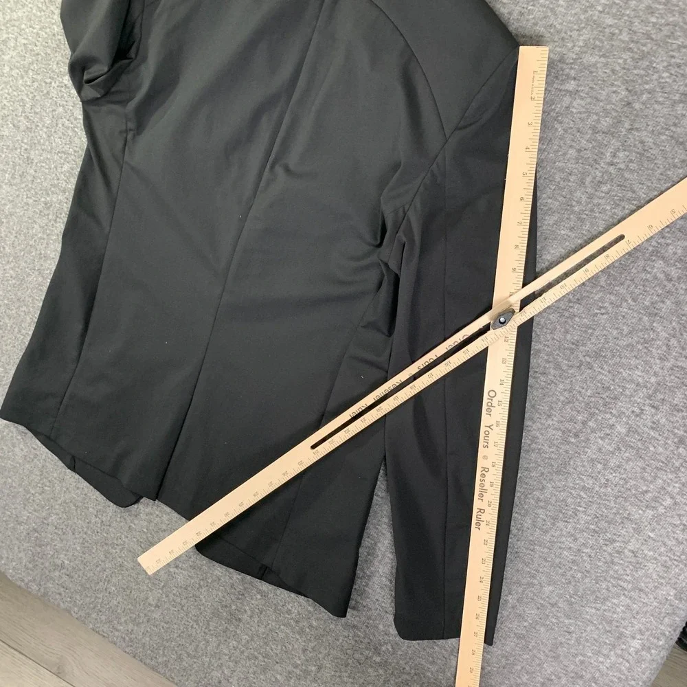 Ministry Of Supply Kinetic Blazer Jacket Men XL Black Performance Primeflex